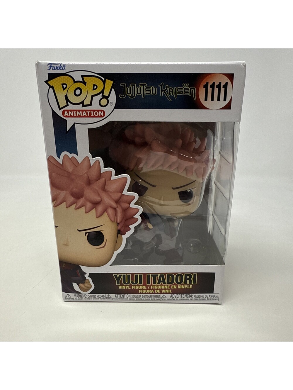 Funko Pop! Animation Yuji Itadori Jujutsu Kaisen Vinyl Figure Box #1111